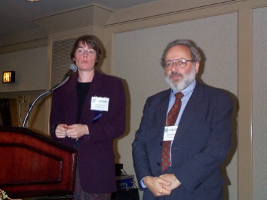 Baecker and Joanna McGrenere at the ACM Conference on Universal Usability in Arlington, VA, November 15–17, 2000.