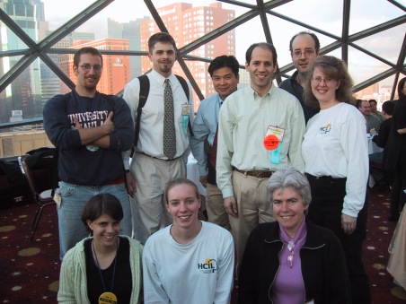 The University of Maryland Team at the ACM CHI Conference on Human Factors in Computing Systems in Minneapolis, MN, April 24, 2002.